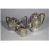 Image 1 : A Scottish Silver Coffee, Tea and Creamer Set, 19th Century by J. Reid, Glasgow, 1872-3.