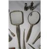 Image 3 : A Collection of Sterling Silver Brushes and Mirrors.