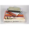 Image 1 : A collection of six books pertaining to Asian Prints and Stories,
