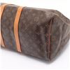 Image 3 : Louis Vuitton Brown Monogram Canvas Leather Keepall 45 cm Duffle Bag Luggage