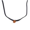 Image 2 : Hermes Navy Petit H 9 Necklace