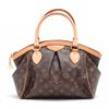 Image 1 : Louis Vuitton Brown Monogram Canvas Leather Tivoli PM Satchel Bag