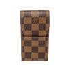 Image 1 : Louis Vuitton Brown Damier Canvas Cigarette Case Wallet