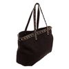 Image 3 : Fendi Black Canvas Selleria Tote Bag