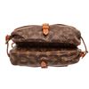 Image 4 : Louis Vuitton Brown Monogram Saumur 23cm Crossbody Bag