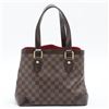 Image 2 : Louis Vuitton Damier Ebene Canvas Leather Hampstead PM Tote Bag