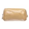 Image 1 : Strenesse Gabriele Strehle Beige Leather Makeup Case