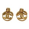 Image 2 : Chanel Large CC Braided Earrings