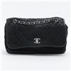 Image 1 : Chanel Black Nubuck Leather Natural Beauty Flap Shoulder Bag
