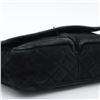 Image 4 : Chanel Black Nubuck Leather Natural Beauty Flap Shoulder Bag