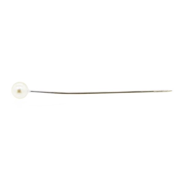 Pearl Stick Pin - 10KT White Gold