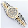 Image 3 : Rolex Ladies 2 Tone Slate Grey Diamond 26MM Datejust Wristwatch