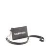 Image 1 : Balenciaga Everyday Lanyard Card Holder Black