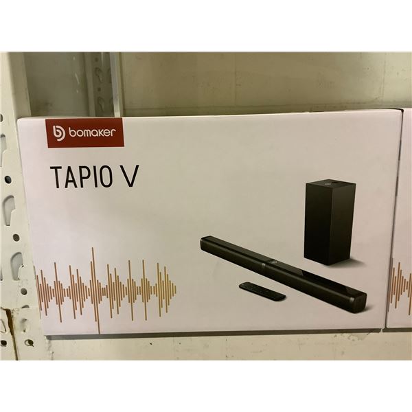 *NEW* BOMAKER TAPIO V 2.1 SOUND BAR & SUBWOOFER