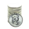 Image 1 : Roll of (20) Brilliant Uncirculated 1963 Franklin Half Dollar Coins