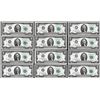 Image 1 : District Set of (12) 1976 $2 Federal Reserve Notes