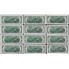 Image 2 : District Set of (12) 1976 $2 Federal Reserve Notes