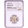 Image 1 : 1943-D Jefferson Nickel Coin NGC MS66+ 5FS