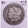 Image 1 : 1878-CC $1 Morgan Silver Dollar Coin