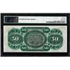 Image 2 : 1872 $50 State of South Carolina Obsolete Note PMG Gem Uncirculated 66EPQ