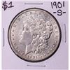 Image 1 : 1901-S $1 Morgan Silver Dollar Coin