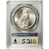 Image 2 : 1923 $1 Peace Silver Dollar Coin PCGS MS63