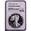 Image 1 : 1989-S $1 Proof American Silver Eagle Coin NGC PF69 Ultra Cameo