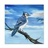 Image 1 : Martin Katon "Blue Jay Blue" Original Oil Painting On Canvas