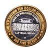 Image 2 : .999 Silver Binion's Horseshoe Las Vegas, NV $10 Casino Limited Edition Gaming Token