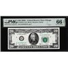 Image 1 : 1969C $20 Federal Reserve Note Chicago Fr.2070-G PMG Gem Uncirculated 66EPQ