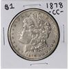 Image 1 : 1878-CC $1 Morgan Silver Dollar Coin