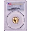 Image 1 : 2016-W Mercury Dime Gold Centennial Commemorative Coin PCGS SP69 First Strike