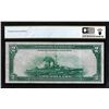 Image 2 : 1918 $2 Battleship Federal Reserve Bank Note Dallas Fr.776 PCGS Very Fine 20