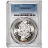 Image 1 : 1881-S $1 Morgan Silver Dollar Coin PCGS MS65