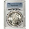 Image 1 : 1881-S $1 Morgan Silver Dollar Coin PCGS MS63