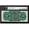 Image 2 : 1872 $50 State of South Carolina Obsolete Note PMG Gem Uncirculated 65EPQ