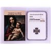 Image 1 : 1556 KB Hungary Denar 'Madonna and Child' Coin NGC XF40 w/ Story Box