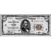 Image 1 : 1929 $5 Federal Reserve Bank Note Chicago