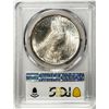 Image 2 : 1923 $1 Peace Silver Dollar Coin PCGS MS64