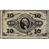 Image 1 : March 3, 1863 10 Cents Third Issue Fractional Currency Note