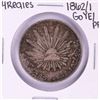 Image 1 : 1862/1 GoYE/PF Mexico 4 Reales Silver Coin