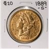 Image 1 : 1889-S $20 Liberty Head Double Eagle Gold Coin