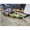Image 2 : *NEW*  11'  GREAT PACIFIC PEDAL DRIVE KAYAK WITH PEDAL DRIVE SYSTEM, KAYAK OAR, RUDDER,