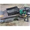 Image 2 : RUBBERMAID 4 WHEEL MOBILE CART, WITH ORECK AIR PURIFIER, AND WEEDEATER GAS LEAF BLOWER
