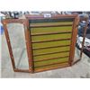 Image 2 : LARGE SOLID WOOD COLLECTOR SPOON CABINET