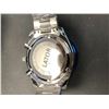 Image 2 : NEW MEN'S LATOR CALIBRE L2842 CHRONOGRAPH WATCH, STAINLESS STEEL STRAP BLUE DIAL & BEZEL,