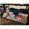 Image 2 : ASSORTED INCOMPLETE DISHWARE; TRIANNA, REIDEL, MARQUIS AND MORE