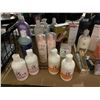 Image 2 : ASSORTED BATHROOM PRODUCTS AND BASKET; RUSK, ARMANI, CLARINS AND MORE