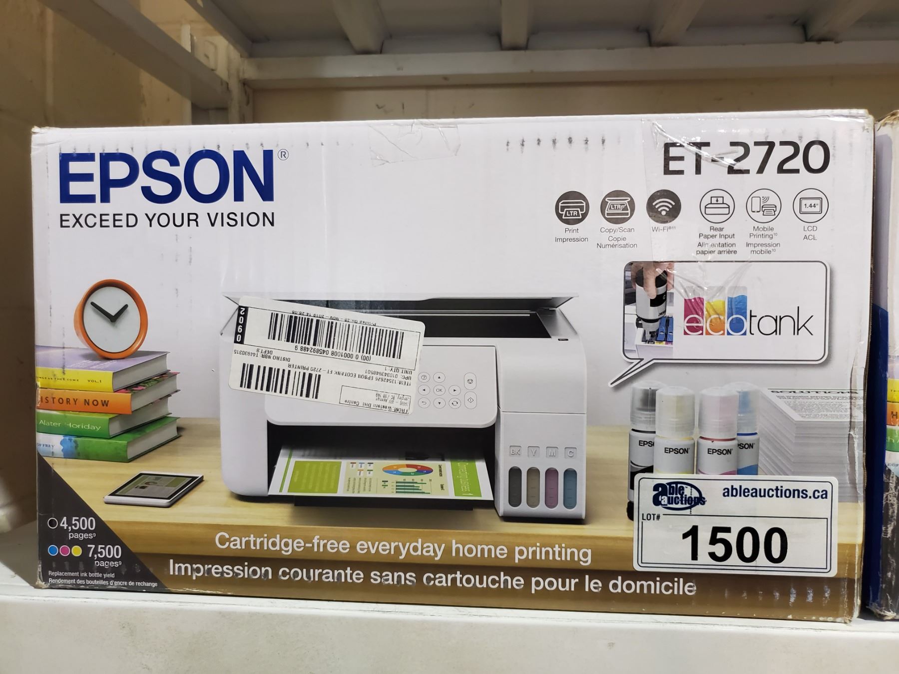 EPSON ET 2720 ECOTANK PRINTER