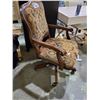 Image 2 : WOOD & CLOTH ROLLING OFFICE CHAIR